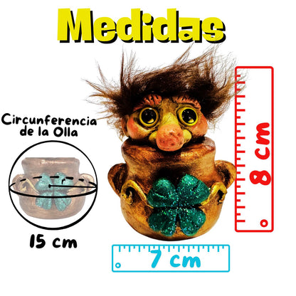 Troll Chawwi Olla Cobre de la Fortuna
