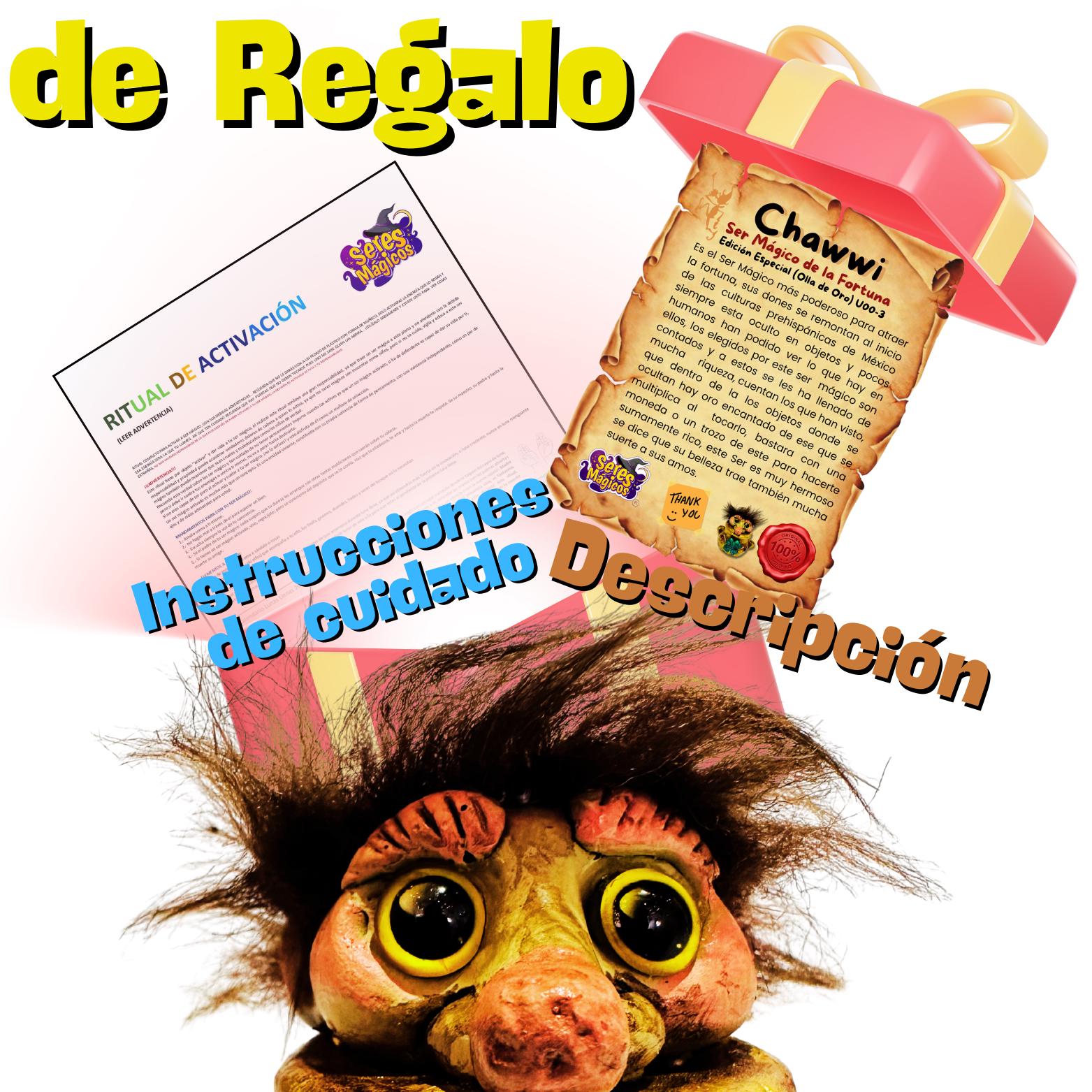 Troll Chawwi Olla Oro de la Fortuna