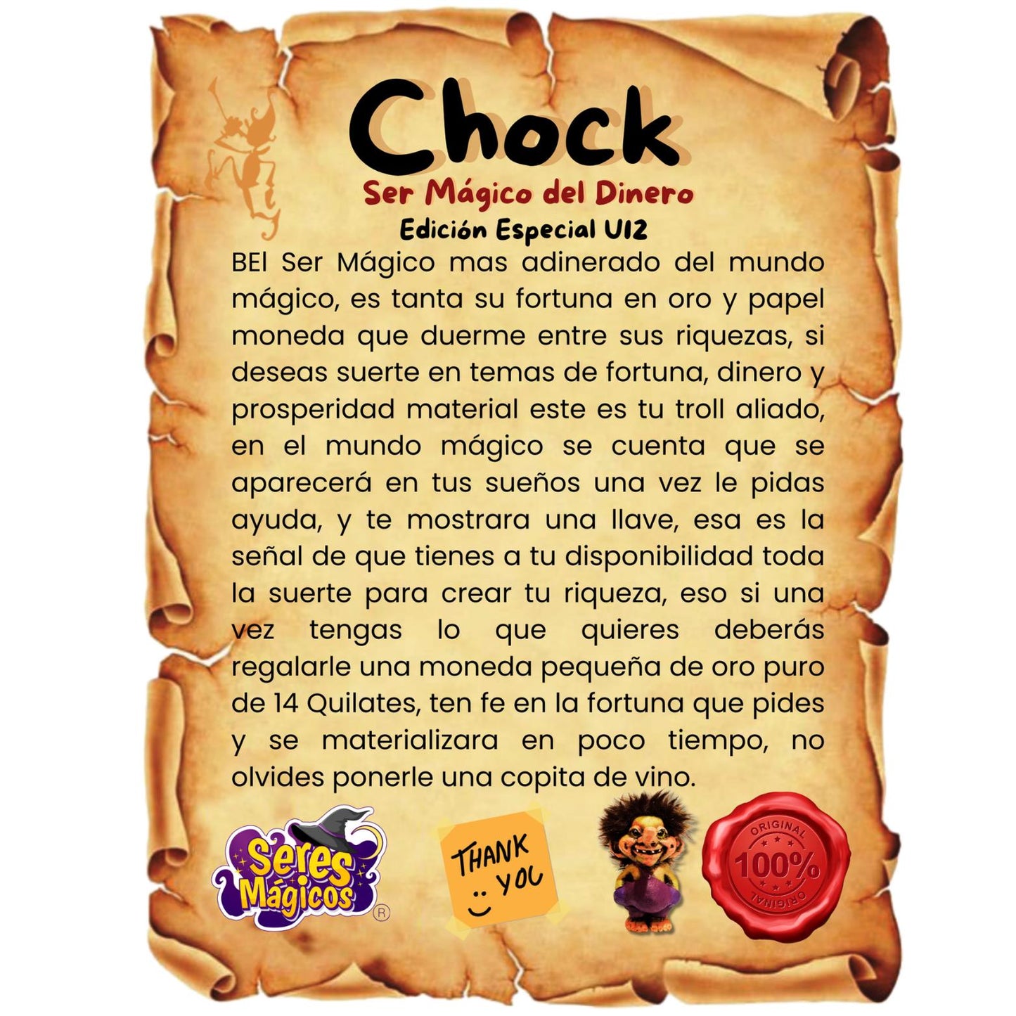 Troll Chock del Dinero