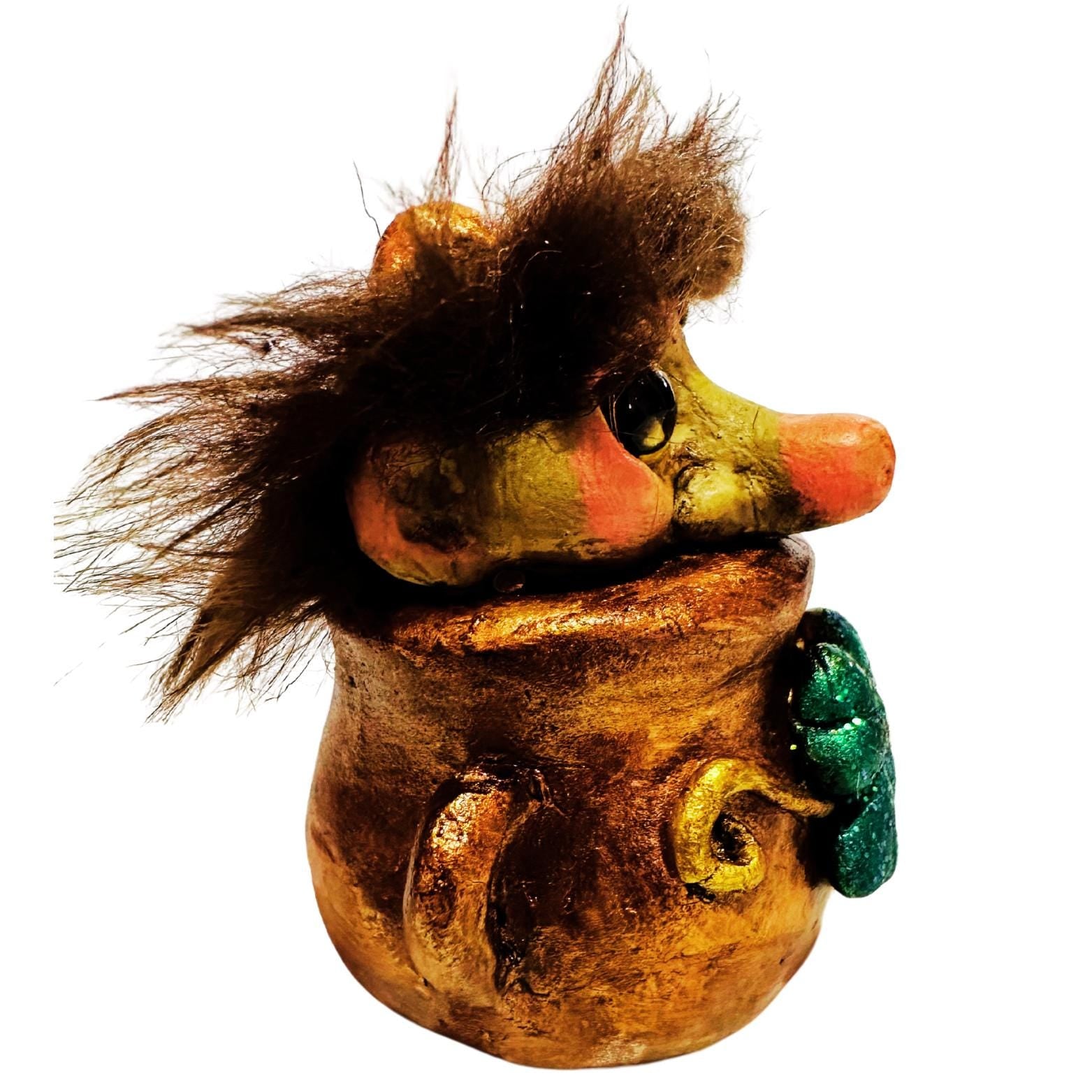 Troll Chawwi Olla Cobre de la Fortuna