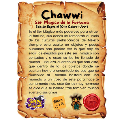 Troll Chawwi Olla Cobre de la Fortuna