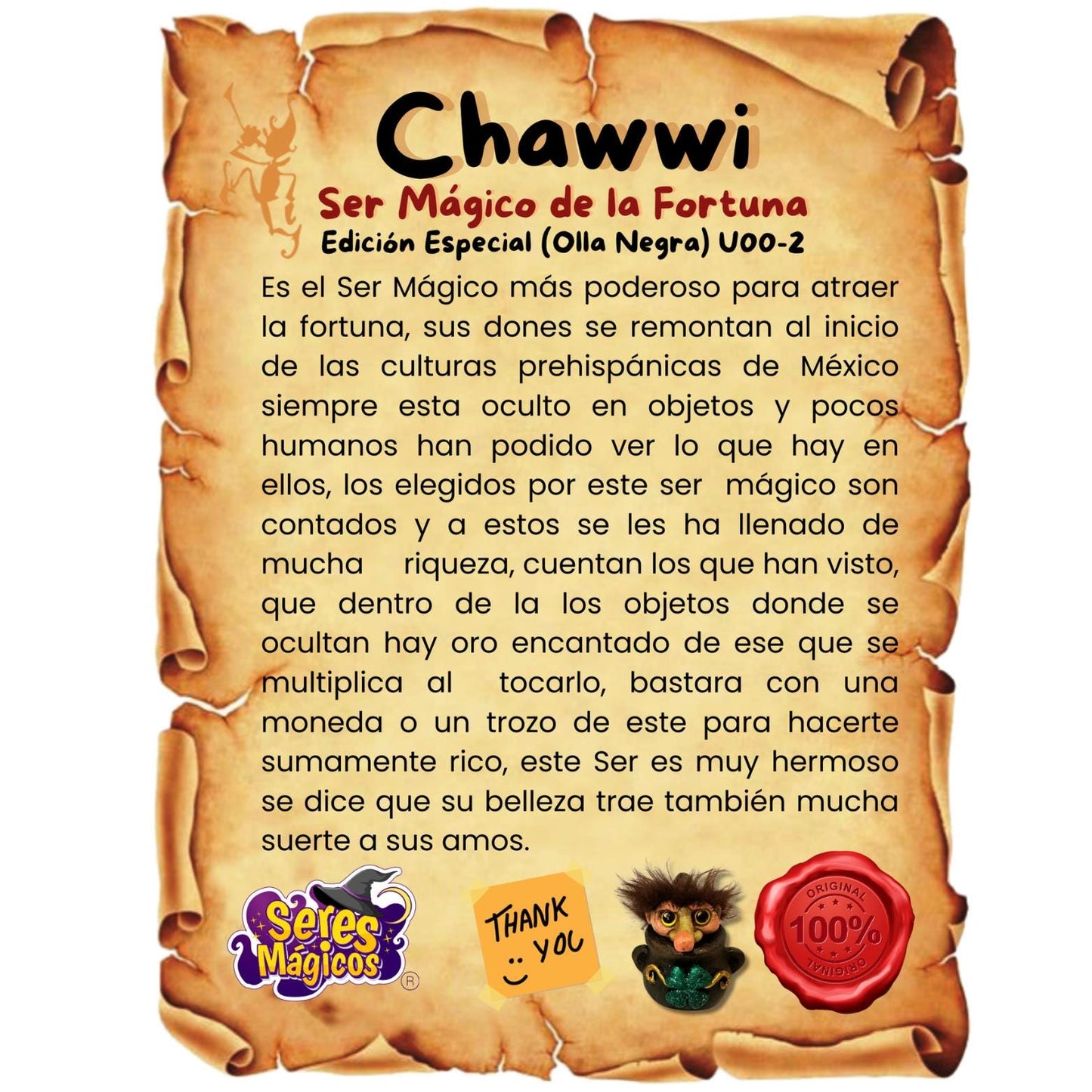 Troll Chawwi Olla Negra de la Fortuna