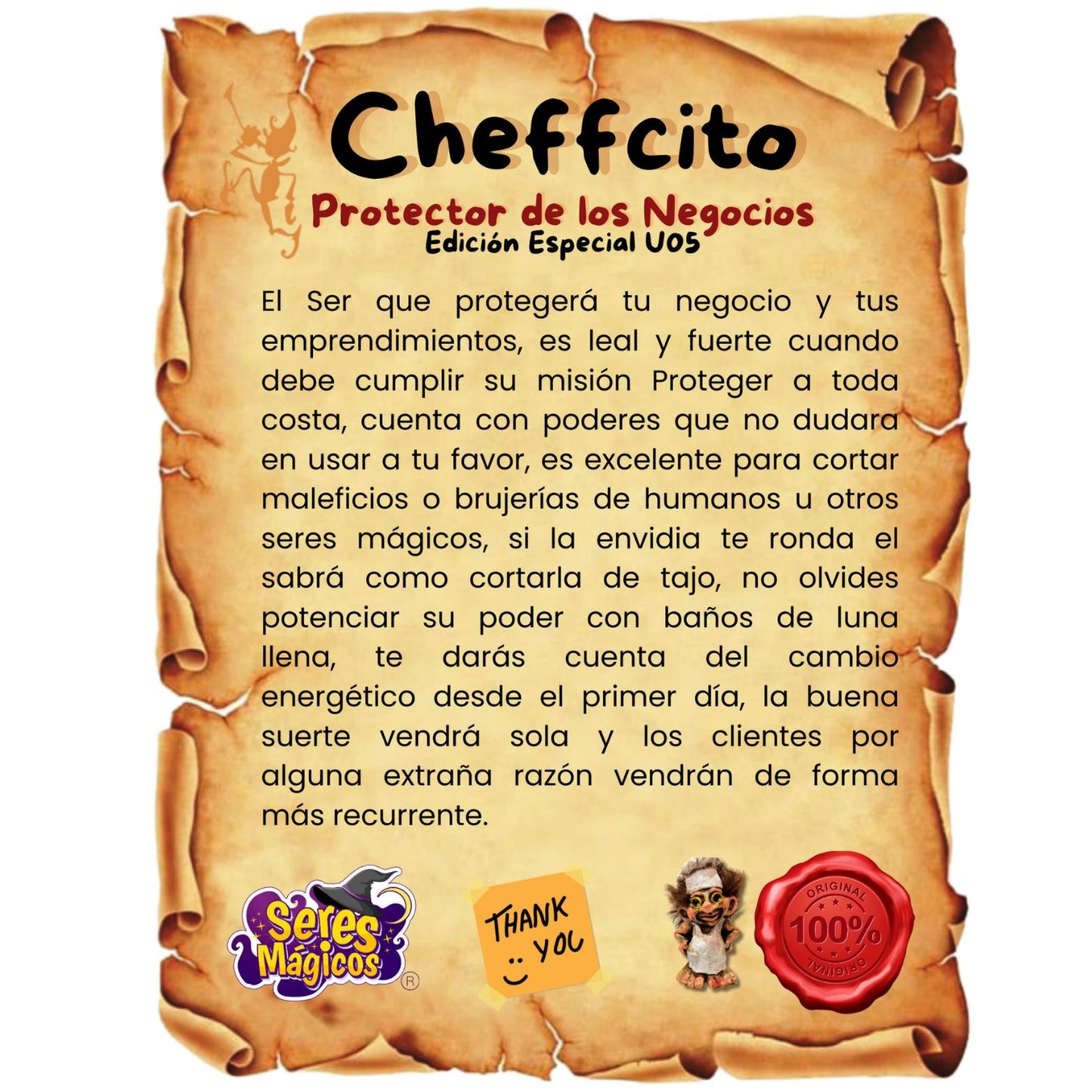 Troll Cheffcito Protector de los Negocios