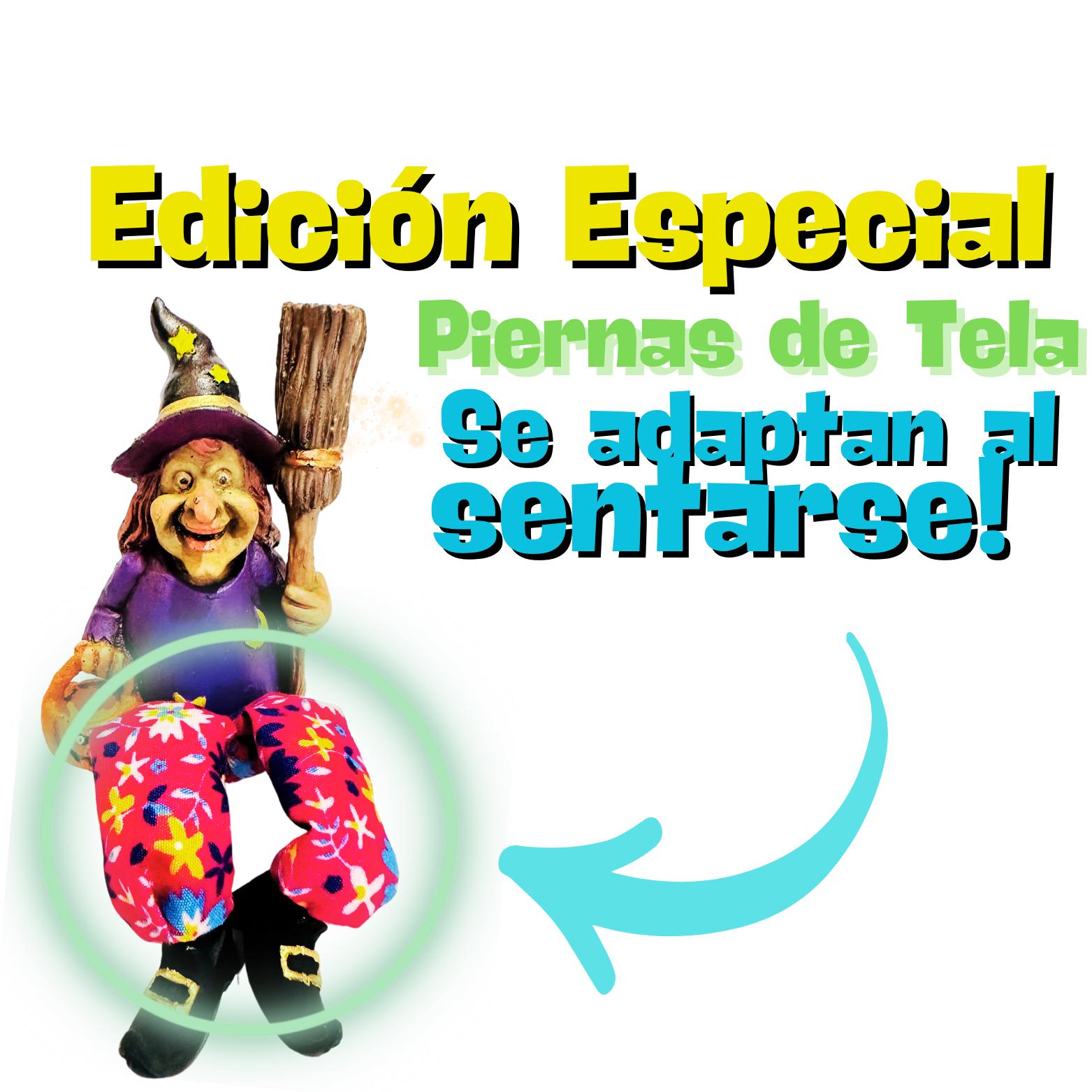 Bruja Bruxieta Cortadora de Males, Envidias y Brujería Seres Mágicos Coleccionables