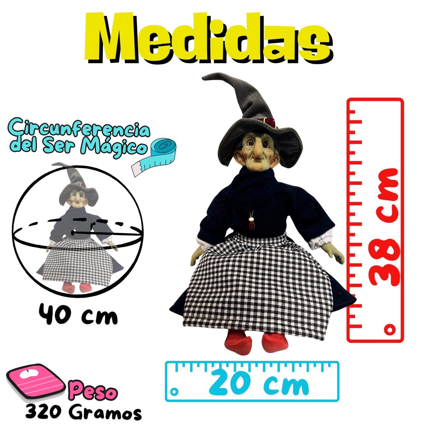Elfo Bruxina Corta Males Envidias y Brujerías + Ritual con Instrucciones + Certificado (Ritualizado) Ya Activado - Troll Elfo Duende