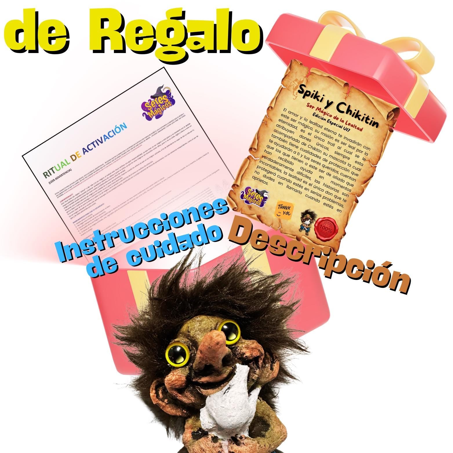Troll Spiky & chikitin de la Lealtad