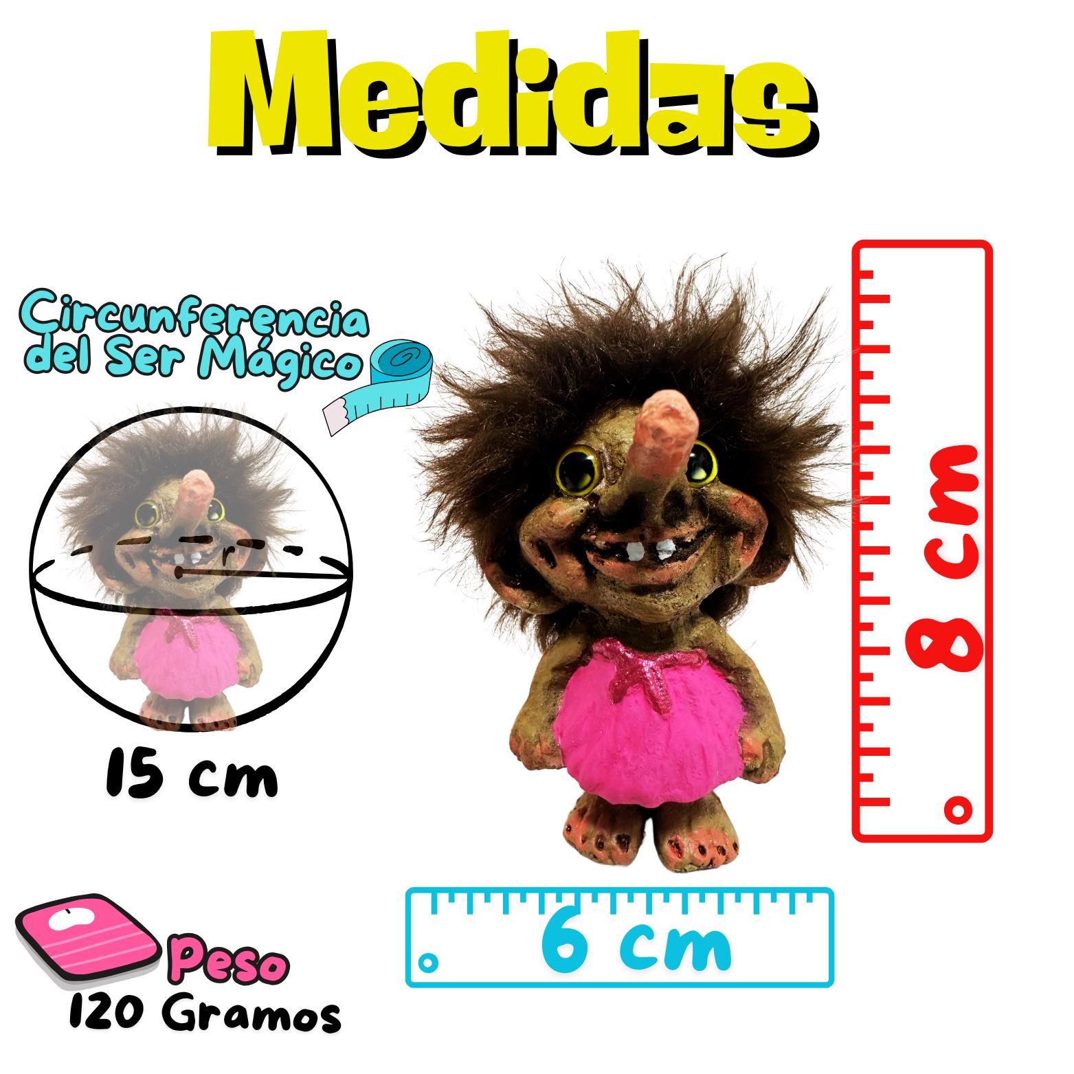 Trollcita Sandy del Dinero Seres Mágicos Coleccionables - Troll Elfo Duende