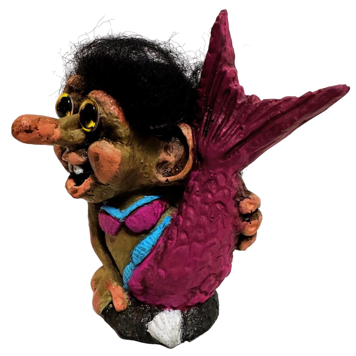 Trollcita Sirenia Rosa de la Belleza Seres Mágicos Coleccionables - Troll Elfo Duende