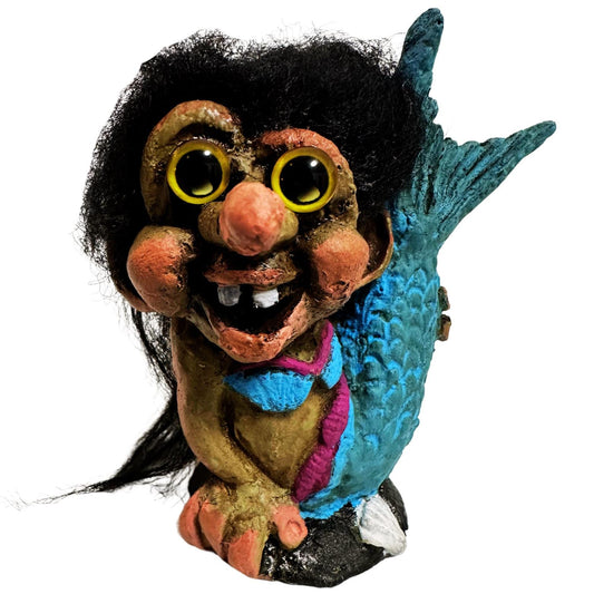 Trollcita Sirenia Azul de la Belleza Seres Mágicos Coleccionables - Troll Elfo Duende