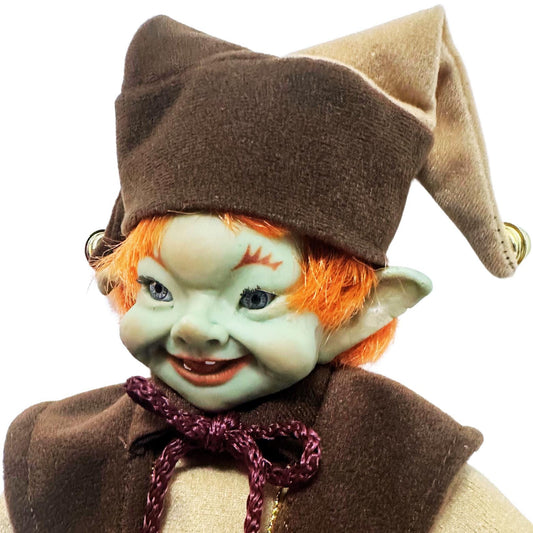 Elfo Pucky Felicidad y Buena Suerte + Ritual con Instrucciones + Certificado (Ritualizado) Ya Activado - Troll Elfo Duende
