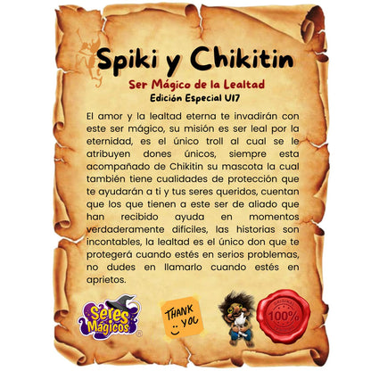 Troll Spiky & chikitin de la Lealtad