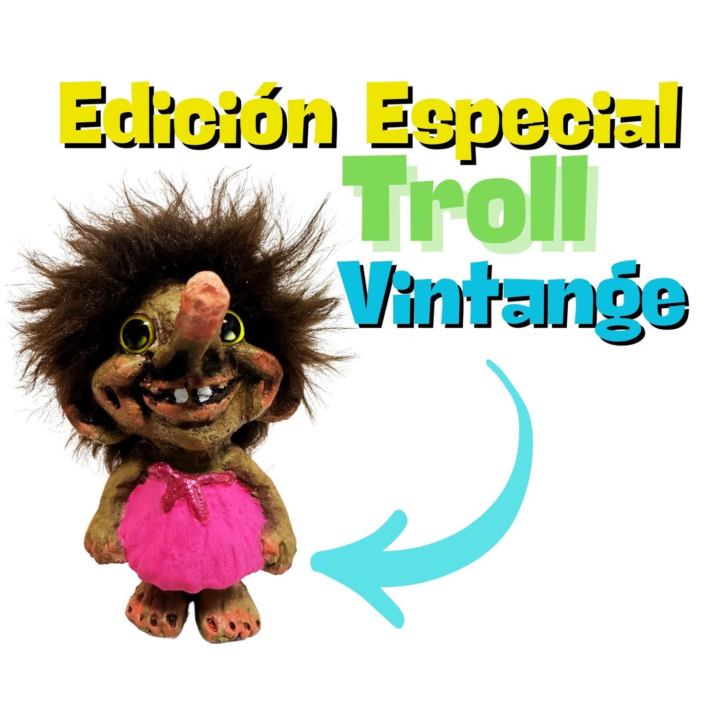 Trollcita Sandy del Dinero Seres Mágicos Coleccionables - Troll Elfo Duende